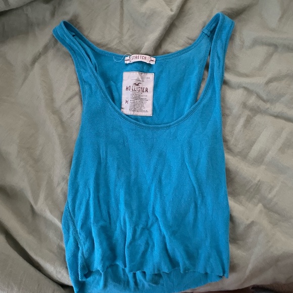 Hollister Tops Crop Top Wife Beater Poshmark